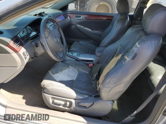 2005 Toyota Solara SE with VIN 4T1CA38P55U049221, listed as a Copart auction lot 61053814 with Not Provided miles and Salvage Title. Bid and sale history available at carsss.com. Image 7.