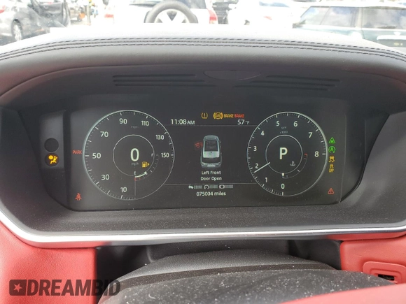 2017 Land Rover Range Rover Sport HSE Dynamic with VIN SALWV2FV4HA138570, listed as a Copart auction lot 47008825 with 75,004 mi miles and Salvage Title. Bid and sale history available at carsss.com. Image 9.