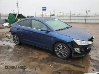 2020 Hyundai Elantra SEL z VIN 5NPD84LFXLH515922, wystawiony jako Copart lot #55400485 z przebiegiem 68 077 mil mil oraz Szkoda całkowita • Salvage title. Historia ofert i sprzedaży dostępna na DreamBid. Obrazek 4.