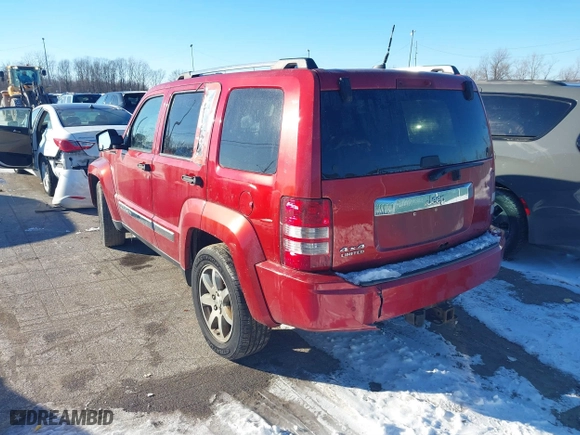 2009 Jeep Liberty Limited with VIN 1J8GN58K79W504373, listed as a IAAI auction lot 41305148 with 137,435 mi miles. Bid and sale history available at carsss.com. Image 3.
