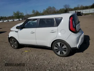 2015 Kia Soul + with VIN KNDJX3A5XF7207426, listed as a Copart auction lot 54575625 with 83,561 mi miles and Salvage Title. Bid and sale history available at DreamBid. Image 2.