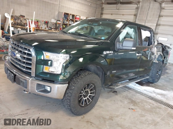 2015 Ford F-150 XLT with VIN 1FTEW1EP1FFB23876, listed as a IAAI auction lot 42049616 with 175,655 mi miles. Bid and sale history available at carsss.com. Image 2.