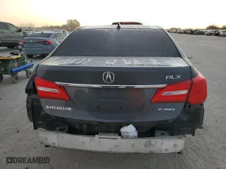 2016 Acura RLX Tech Pkg with VIN JH4KC1F52GC000193, listed as a Copart auction lot 77544644 with 182,894 mi miles and Salvage Title. Bid and sale history available at carsss.com. Image 6.