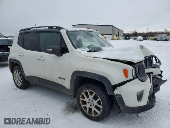 2021 Jeep Renegade Limited z VIN ZACNJDD16MPM24745, wystawiony jako Copart lot #43131195 z przebiegiem 61 263 mil mil oraz Szkoda całkowita • Salvage title. Historia ofert i sprzedaży dostępna na DreamBid. Obrazek 4.