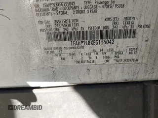 2014 Ford Police Interceptor с VIN 1FAHP2L8XEG155042, выставлен на аукционе IAAI как лот 41334874 с пробегом 131 250 миль миль и . История ставок и продаж доступна на DreamBid. Изображение 9.