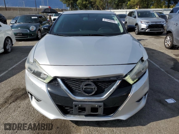 2018 Nissan Maxima S with VIN 1N4AA6AP4JC377341, listed as a Copart auction lot 51349225 with 104,236 mi miles and Salvage Title. Bid and sale history available at DreamBid. Image 5.