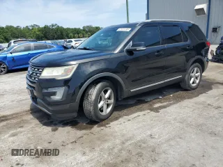 2017 Ford Explorer XLT z VIN 1FM5K8D86HGC13872, wystawiony jako Copart lot #57975195 z przebiegiem 104 071 mil mil oraz Szkoda całkowita • Salvage title. Historia ofert i sprzedaży dostępna na DreamBid. Obrazek 1.