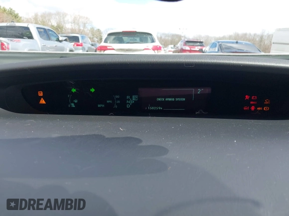 2010 Toyota Prius II with VIN JTDKN3DU0A0130869, listed as a IAAI auction lot 41879945 with 158,259 mi miles. Bid and sale history available at carsss.com. Image 7.