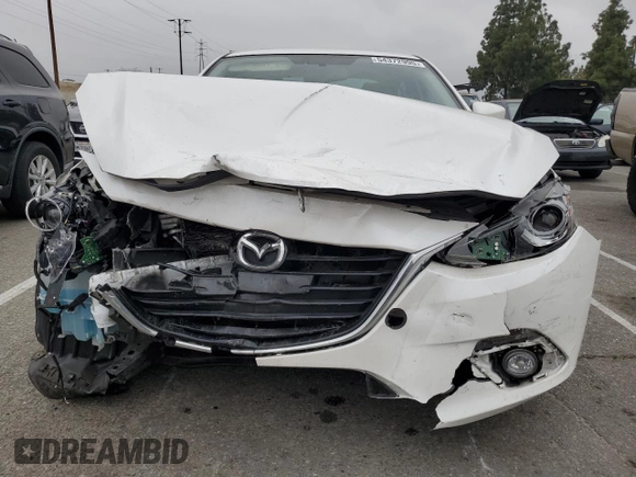 2014 Mazda 3 S Grand Touring with VIN JM1BM1W34E1177561, listed as a Copart auction lot 54372995 with 89,625 mi miles and Salvage Title. Bid and sale history available at DreamBid. Image 5.