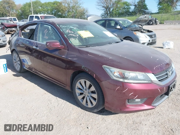 2015 Honda Accord EX-L с VIN 1HGCR2F84FA017030, выставлен на аукционе IAAI как лот 42242195 с пробегом 77 556 миль миль и . История ставок и продаж доступна на DreamBid. Изображение 1.