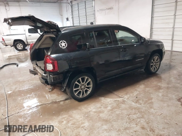 2016 Jeep Compass Latitude with VIN 1C4NJCEA5GD548777, listed as a IAAI auction lot 41263925 with 155,214 mi miles and . Bid and sale history available at DreamBid. Image 4.