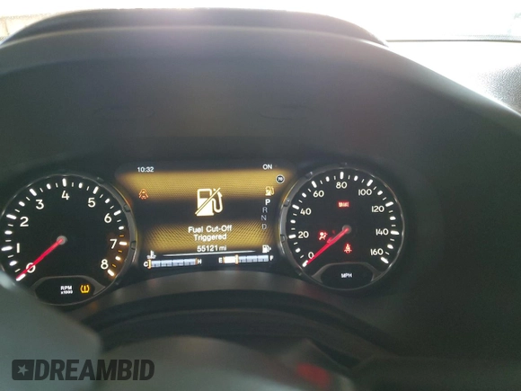 2018 Jeep Renegade Trailhawk with VIN ZACCJBCB9JPH79512, listed as a Copart auction lot 52190995 with 55,121 mi miles and Salvage title. Bid and sale history available at DreamBid. Image 9.