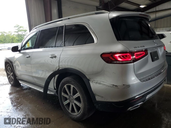 2020 Mercedes-Benz GLS 450 with VIN 4JGFF5KE3LA224520, listed as a Copart auction lot 62292535 with 69,020 mi miles and Salvage title. Bid and sale history available at DreamBid. Image 2.
