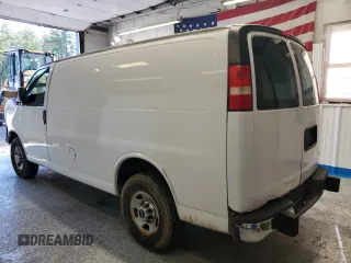 2014 GMC Savana Cargo with VIN 1GTW7FCA1E1911257, listed as a Copart auction lot 47299045 with 181,818 mi miles and Salvage Title. Bid and sale history available at carsss.com. Image 2.