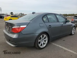 2007 BMW 5 Series 550i with VIN WBANB53507CP06606, listed as a Copart auction lot 50882285 with 127,910 mi miles and Clean Title. Bid and sale history available at DreamBid. Image 3.