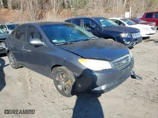 2007 Hyundai Elantra GLS with VIN KMHDU46D57U148215, listed as a IAAI auction lot 41702934 with 147,561 mi miles. Bid and sale history available at carsss.com. Image 1.