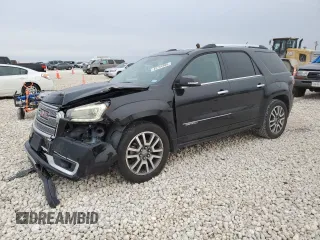 2014 GMC Acadia Denali with VIN 1GKKVTKD2EJ353258, listed as a Copart auction lot 45754995 with 107,548 mi miles and Salvage Title. Bid and sale history available at carsss.com. Image 1.