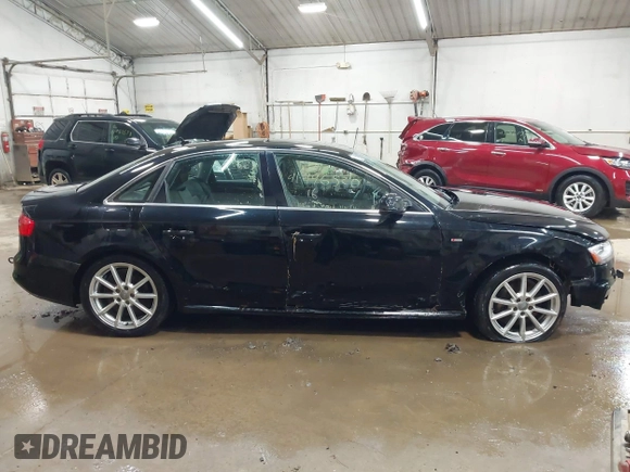 2016 Audi A4 Premium Plus with VIN WAUFFAFL4GN011223, listed as a IAAI auction lot 41996520 with 95,367 mi miles. Bid and sale history available at carsss.com. Image 13.