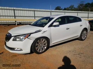 2014 Buick LaCrosse Premium I with VIN 1G4GE5G38EF259543, listed as a Copart auction lot 75296114 with 168,143 mi miles and Salvage Title. Bid and sale history available at carsss.com. Image 1.