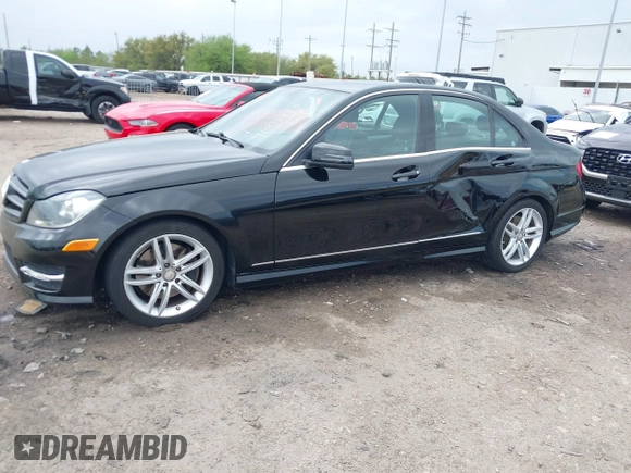 2013 Mercedes-Benz C 300 Sport with VIN WDDGF8AB3DA783106, listed as a IAAI auction lot 41911478 with 117,062 mi miles and . Bid and sale history available at carsss.com. Image 2.