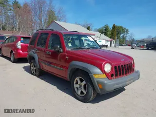 2007 Jeep Liberty Sport with VIN 1J4GL48K67W646261, listed as a IAAI auction lot 41913458 with 204,553 mi miles. Bid and sale history available at carsss.com. Image 1.