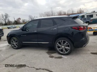2020 Chevrolet Blazer Premier with VIN 3GNKBLRS3LS703167, listed as a Copart auction lot 86079694 with 41,740 mi miles and Salvage title. Bid and sale history available at DreamBid. Image 2.