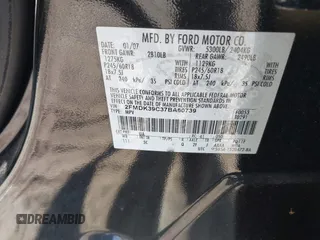 2007 Ford Edge SEL PLUS with VIN 2FMDK39C37BA60739, listed as a IAAI auction lot 41811847 with 171,696 mi miles. Bid and sale history available at carsss.com. Image 9.