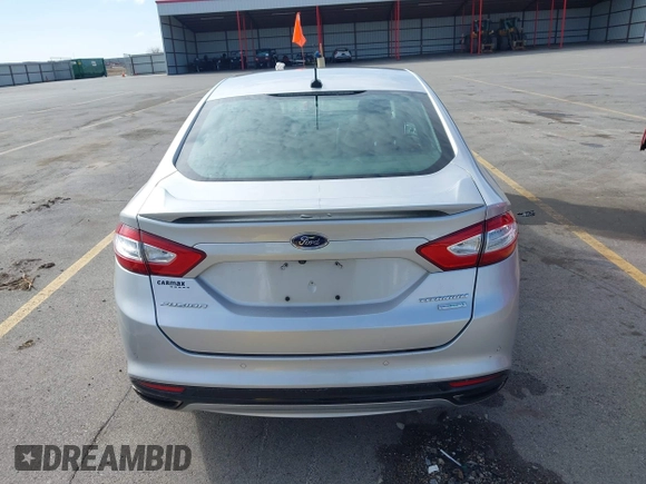 2016 Ford Fusion Titanium with VIN 3FA6P0K92GR214408, listed as a IAAI auction lot 41921923 with 126,063 mi miles and . Bid and sale history available at carsss.com. Image 17.