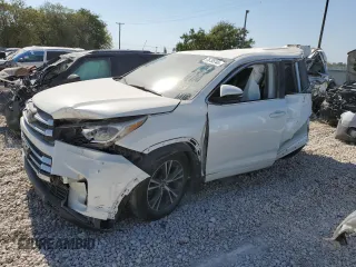 2017 Toyota Highlander LE with VIN 5TDZZRFH2HS193971, listed as a Copart auction lot 75755744 with 168,862 mi miles and Salvage title. Bid and sale history available at DreamBid. Image 1.