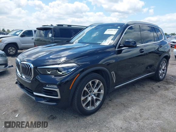 2019 BMW X5 xDrive40i with VIN 5UXCR6C59KLL23735, listed as a IAAI auction lot 41999791 with 31,072 mi miles. Bid and sale history available at carsss.com. Image 17.