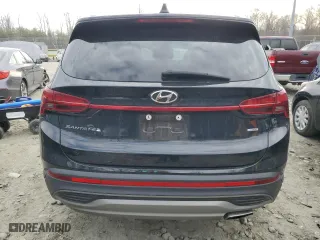 2022 Hyundai Santa Fe SE with VIN 5NMS1DAJ3NH383945, listed as a Copart auction lot 46654215 with 38,510 mi miles and Salvage Title. Bid and sale history available at carsss.com. Image 6.