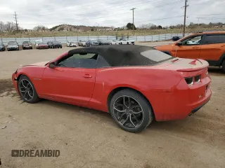 2013 Chevrolet Camaro LT z VIN 2G1FB3D38D9210912, wystawiony jako Copart lot #50599075 z przebiegiem 150 467 mil mil oraz Szkoda całkowita • Salvage title. Historia ofert i sprzedaży dostępna na DreamBid. Obrazek 2.