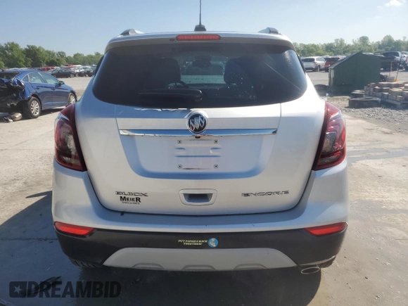 2017 Buick Encore Preferred with VIN KL4CJASB0HB025702, listed as a Copart auction lot 55781705 with 115,692 mi miles and Salvage title. Bid and sale history available at DreamBid. Image 6.