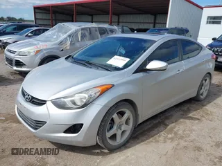 2013 Hyundai Elantra GLS with VIN KMHDH4AEXDU602622, listed as a IAAI auction lot 42322999 with 169,004 mi miles and . Bid and sale history available at DreamBid. Image 2.