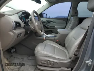 2018 Chevrolet Traverse Premier with VIN 1GNERKKW8JJ156024, listed as a Copart auction lot 46453915 with 128,527 mi miles and Salvage Title. Bid and sale history available at carsss.com. Image 7.