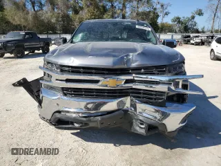 2020 Chevrolet Silverado 1500 LT with VIN 1GCRYDED2LZ341404, listed as a Copart auction lot 48858375 with 80,402 mi miles and Salvage Title. Bid and sale history available at DreamBid. Image 5.