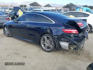 2018 Mercedes-Benz E-Class E 400 with VIN WDD1J6FB9JF067942, listed as a IAAI auction lot 41635911 with 38,478 mi miles. Bid and sale history available at carsss.com. Image 3.