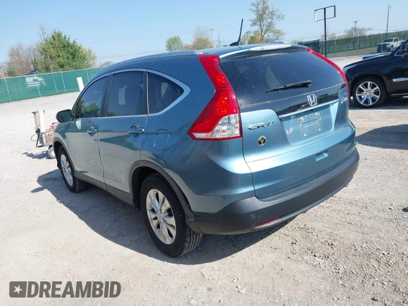 2013 Honda CR-V EX-L with VIN 5J6RM4H79DL034392, listed as a IAAI auction lot 42033537 with 162,011 mi miles. Bid and sale history available at carsss.com. Image 3.