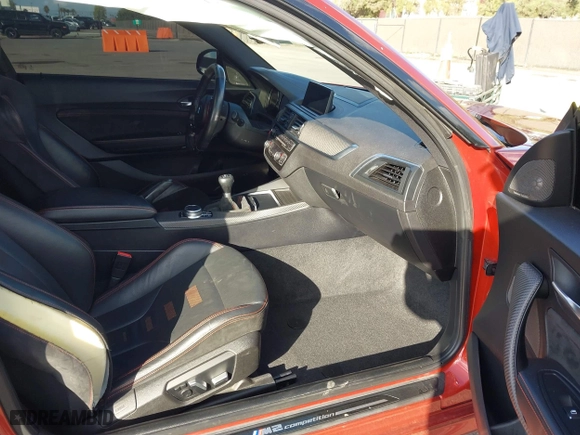 2019 BMW M2 Competition with VIN WBS2U7C55K7D34172, listed as a IAAI auction lot 41430700 with 43,232 mi miles. Bid and sale history available at carsss.com. Image 5.