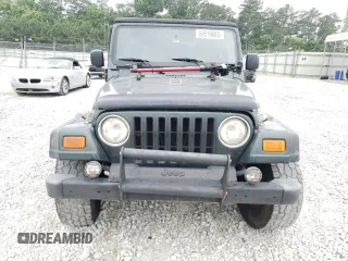 2003 Jeep Wrangler Sport with VIN 1J4FA49S03P330858, listed as a Copart auction lot 59519085 with Not provided miles and Salvage title. Bid and sale history available at DreamBid. Image 5.