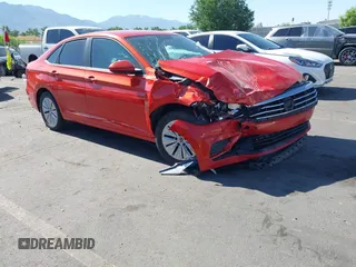 2019 Volkswagen Jetta S with VIN 3VWN57BU7KM106006, listed as a IAAI auction lot 42541052 with 114,306 mi miles and . Bid and sale history available at DreamBid. Image 1.
