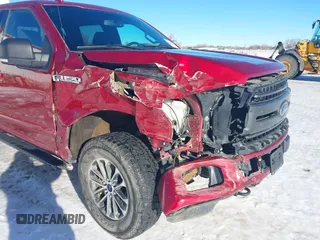 2018 Ford F-150 XL with VIN 1FTFW1EG3JKG07472, listed as a IAAI auction lot 41252582 with 138,106 mi miles and . Bid and sale history available at carsss.com. Image 6.