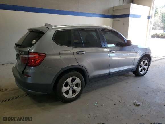 2011 BMW X3 28i with VIN 5UXWX5C54BL708374, listed as a Copart auction lot 48865775 with 158,907 mi miles and Salvage Title. Bid and sale history available at carsss.com. Image 3.