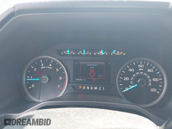 2016 Ford F-150 XL with VIN 1FTEW1CP4GFB12357, listed as a IAAI auction lot 42439454 with 158,350 mi miles and . Bid and sale history available at DreamBid. Image 7.