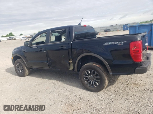 2020 Ford Ranger XL z VIN 1FTER4FH0LLA46110, wystawiony jako Copart lot #54732825 z przebiegiem 39 774 mil mil oraz Szkoda całkowita • Salvage title. Historia ofert i sprzedaży dostępna na DreamBid. Obrazek 2.