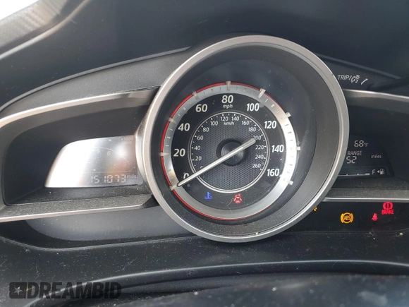 2014 Mazda 3 i Touring with VIN 3MZBM1V73EM119705, listed as a Copart auction lot 68359914 with 151,073 mi miles and Salvage Title. Bid and sale history available at DreamBid. Image 9.