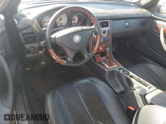2001 Mercedes-Benz SLK 230/320 with VIN WDBKK65F01F216236, listed as a Copart auction lot 51431855 with 90,999 mi miles and Salvage title. Bid and sale history available at DreamBid. Image 8.