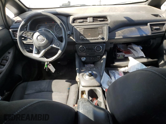 2018 Nissan LEAF S with VIN 1N4AZ1CP7JC302805, listed as a Copart auction lot 49909545 with 68,843 mi miles and Salvage Title. Bid and sale history available at DreamBid. Image 8.
