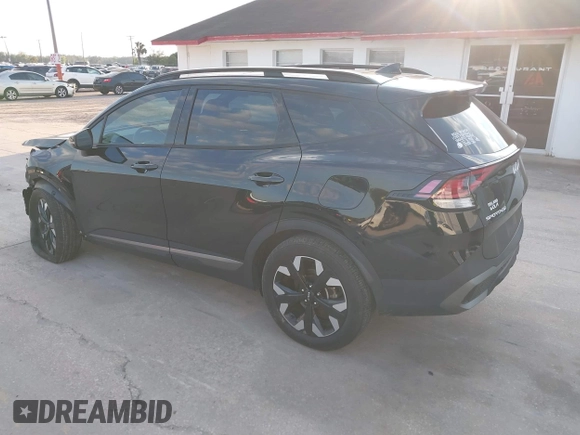 2023 Kia Sportage X-Line with VIN 5XYK6CAF8PG022151, listed as a IAAI auction lot 41676718 with 50,061 mi miles. Bid and sale history available at carsss.com. Image 3.