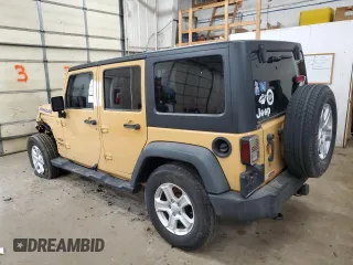 2014 Jeep Wrangler Unlimited Sport with VIN 1C4BJWDG4EL159271, listed as a Copart auction lot 51794505 with 151,920 mi miles and Salvage Title. Bid and sale history available at carsss.com. Image 2.